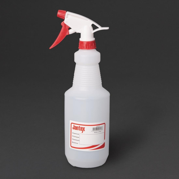 Jantex farbkodierte Sprühflasche rot 750ml Jantex farbkodierte Sprühflasche rot 750ml