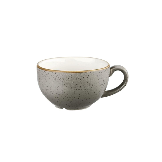 Churchill Stonecast Cappuccinotasse, Pfefferkorngrau, 12 oz (12 Stück) Churchill Stonecast Cappuccinotasse, Pfefferkorngrau, 12 oz (12 Stück)