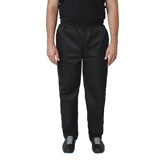Whites Vegas Unisex Kochhose Polycotton Schwarz L (5 Stück) 2 Whites Vegas Unisex Kochhose Polycotton Schwarz L (5 Stück)