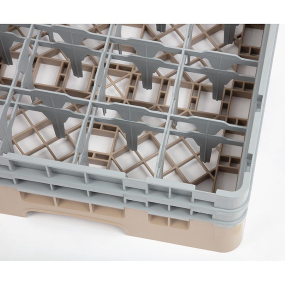 Cambro Gläserspülkorb beige mit 16 Fächern max Glashöhe 13,3cm 2 Cambro Gläserspülkorb beige mit 16 Fächern max Glashöhe 13,3cm