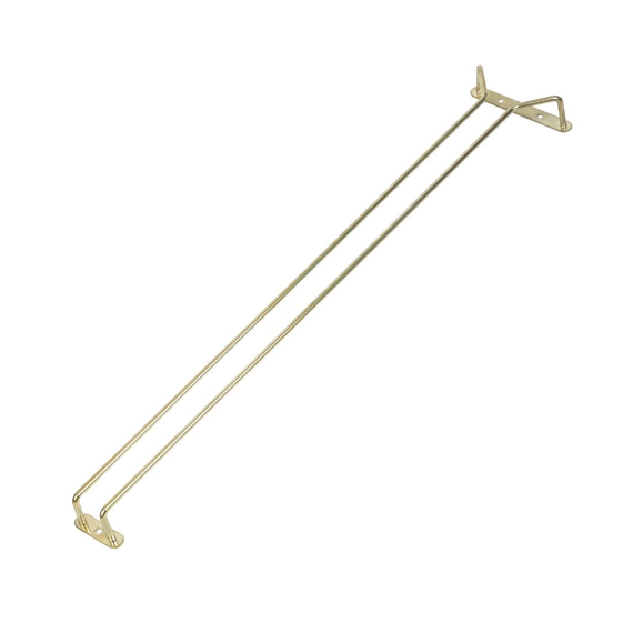 Gläserschiene Messing 61cm 1 Gläserschiene Messing 61cm