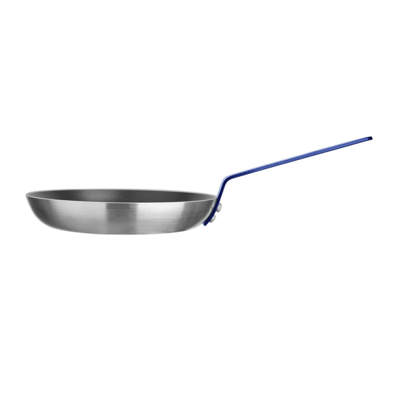 Hygiplas Aluminium Antihaft-Teflon Platinum Plus Bratpfanne mit Blauem Griff 24cm 3 Hygiplas Aluminium Antihaft-Teflon Platinum Plus Bratpfanne mit Blauem Griff 24cm
