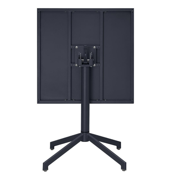 Bolero Porto Klapptisch Schieferblau 700x750mm 3 Bolero Porto Klapptisch Schieferblau 700x750mm