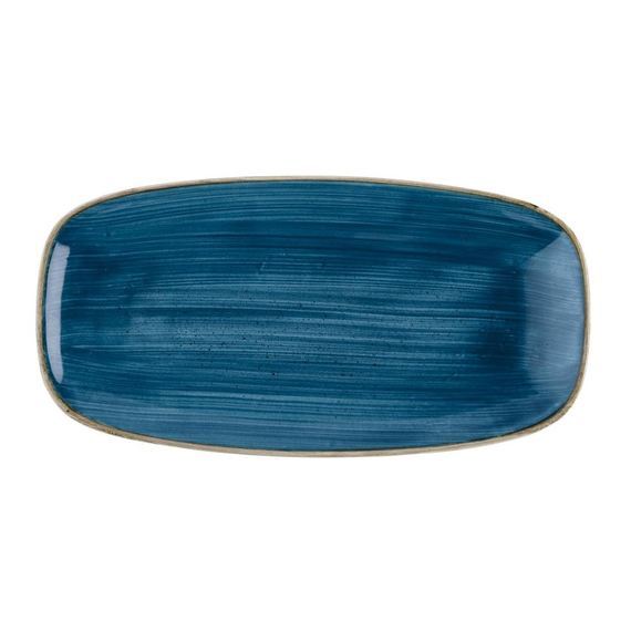 Churchill Stonecast Java Blue Längliche Kochteller 288 x 152 mm (12 Stück) Churchill Stonecast Java Blue Längliche Kochteller 288 x 152 mm (12 Stück)