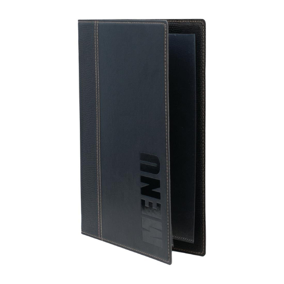 Securit Moderne Menümappen und Aufbewahrungsbox A4 schwarz (20 Stück) Securit Moderne Menümappen und Aufbewahrungsbox A4 schwarz (20 Stück)