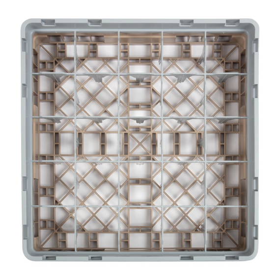 Cambro Gläserspülkorb beige mit 25 Fächern max Glashöhe 9,2cm 3 Cambro Gläserspülkorb beige mit 25 Fächern max Glashöhe 9,2cm