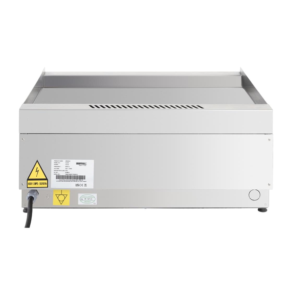 Elektrische Zweizonen-Grillplatte der Buffalo 600-Serie, 600 mm 6 Elektrische Zweizonen-Grillplatte der Buffalo 600-Serie, 600 mm