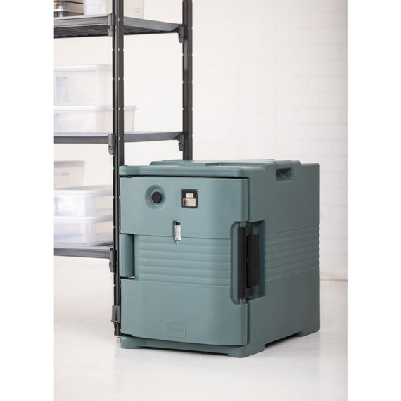 Cambro Beheizter isolierter Lebensmittelbehälter graublau 8 Cambro Beheizter isolierter Lebensmittelbehälter graublau