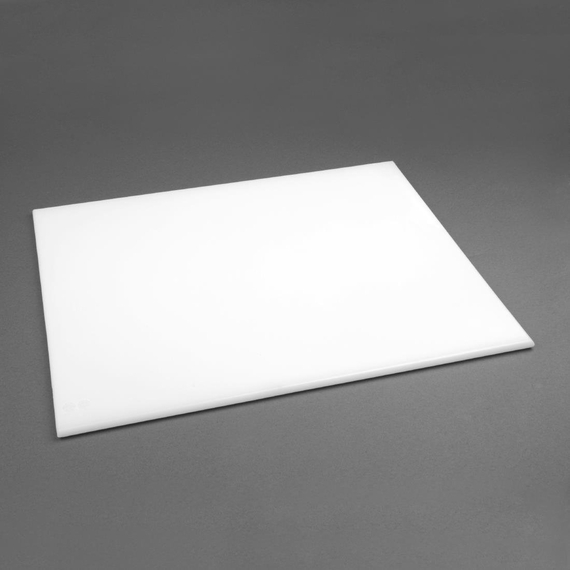 Hygiplas Hochdichte Weiße Schneidebrett Groß 600x450x12mm 1 Hygiplas Hochdichte Weiße Schneidebrett Groß 600x450x12mm