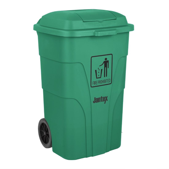 Jantex 120Ltr Mülltonne mit Fußpedal Grün Jantex 120Ltr Mülltonne mit Fußpedal Grün
