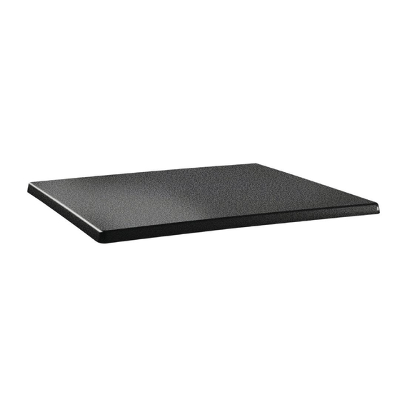 Topalit Classic Line rechteckige Tischplatte anthrazit 120 x 80cm Topalit Classic Line rechteckige Tischplatte anthrazit 120 x 80cm