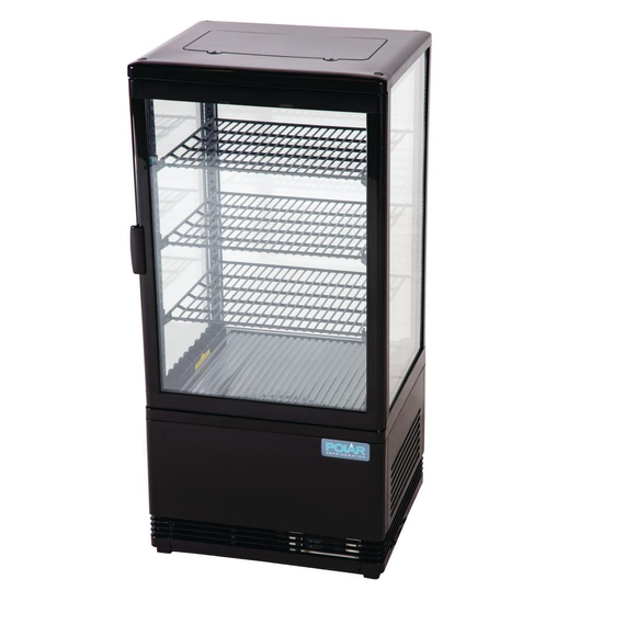 Polar C-Serie Energieeffizienter Display-Kühlschrank Schwarz 68Ltr 7 Polar C-Serie Energieeffizienter Display-Kühlschrank Schwarz 68Ltr