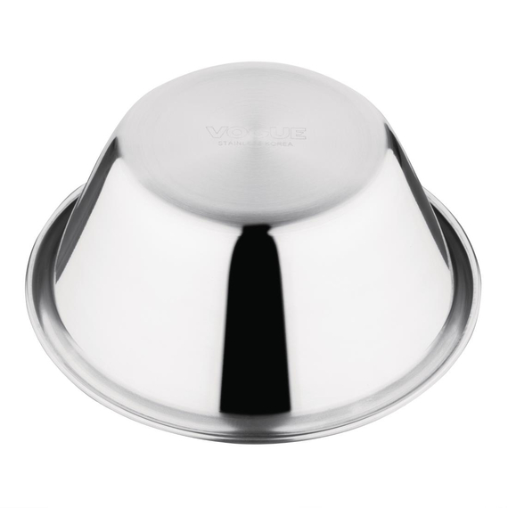 Vogue Teigschüssel konisch Edelstahl 1L 3 Vogue Teigschüssel konisch Edelstahl 1L