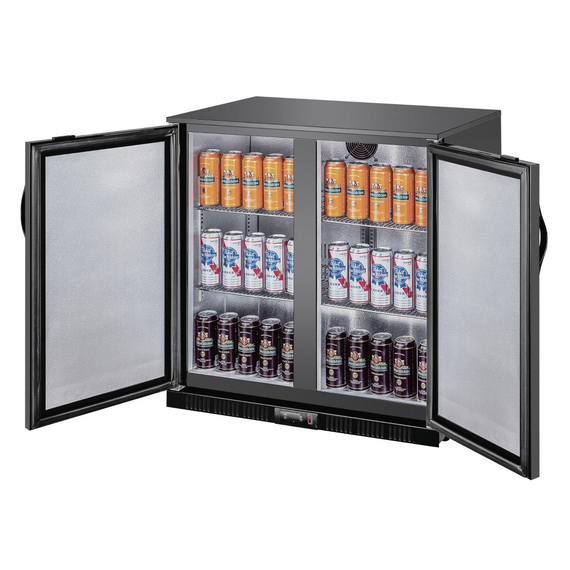 Polar G-Serie Niedriger Kühler mit zwei Türen 198L 8 Polar G-Serie Niedriger Kühler mit zwei Türen 198L