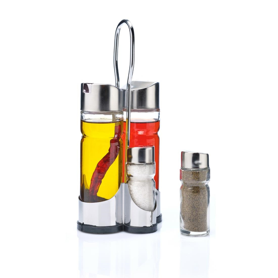 Comas Menage Set für Salz, Pfeffer und Senf 2 Comas Menage Set für Salz, Pfeffer und Senf
