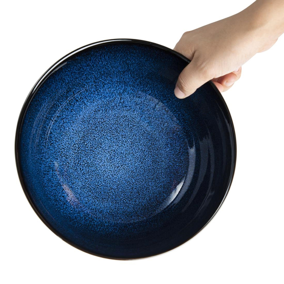 Olympia Luna Mitternachtsblaue Schalen mit Fuß 205mm (4 Stück) 6 Olympia Luna Mitternachtsblaue Schalen mit Fuß 205mm (4 Stück)
