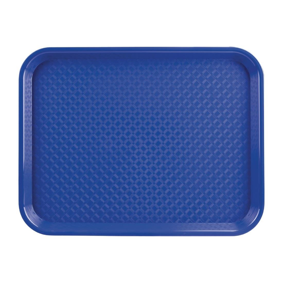 Olympia Kristallon Fast-Food-Tablett blau 34,5 x 26,5cm Olympia Kristallon Fast-Food-Tablett blau 34,5 x 26,5cm