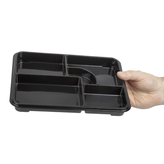 Recycelbare Bento-Boxen von Faerch nur Basis 263 x 201 mm (90 Stück) 4 Recycelbare Bento-Boxen von Faerch nur Basis 263 x 201 mm (90 Stück)