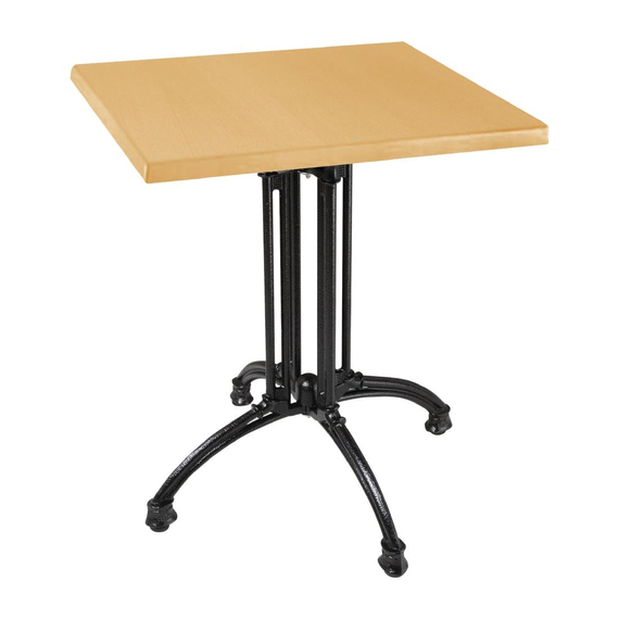 Bolero Tischfuß Gusseisen 72cm hoch 7 Bolero Tischfuß Gusseisen 72cm hoch