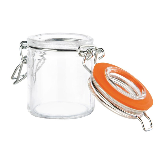 Vogue Mini Weckglas 6cm - 50ml (12 Stück) 4 Vogue Mini Weckglas 6cm - 50ml (12 Stück)