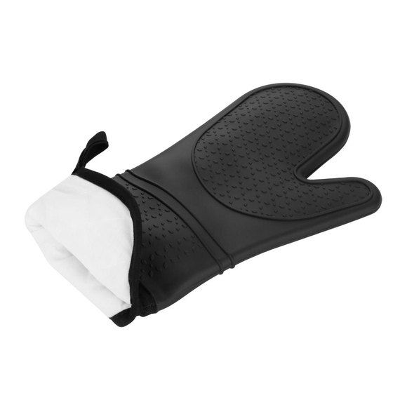 Vogue Silikon-Ofenhandschuh mit Ärmel 2 Vogue Silikon-Ofenhandschuh mit Ärmel