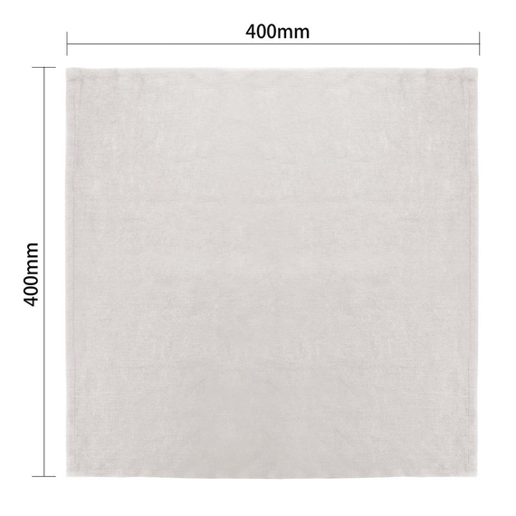 Olympia Leinen Tischserviette Sandfarben 400x400mm (12 Stück) 3 Olympia Leinen Tischserviette Sandfarben 400x400mm (12 Stück)