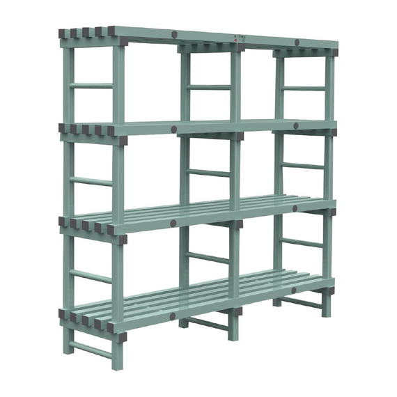 Jackstack by Rea Vorratsregal 50x180cm Jackstack by Rea Vorratsregal 50x180cm