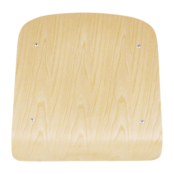 Bolero Cantina Stühle aus verzinktem Stahl mit Holzsitz und Rückenlehne (4 Stück) 4 Bolero Cantina Stühle aus verzinktem Stahl mit Holzsitz und Rückenlehne (4 Stück)