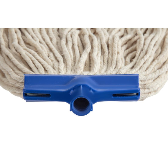 SYR flacher Kentucky Moppkopf Baumwolle blau 2 SYR flacher Kentucky Moppkopf Baumwolle blau