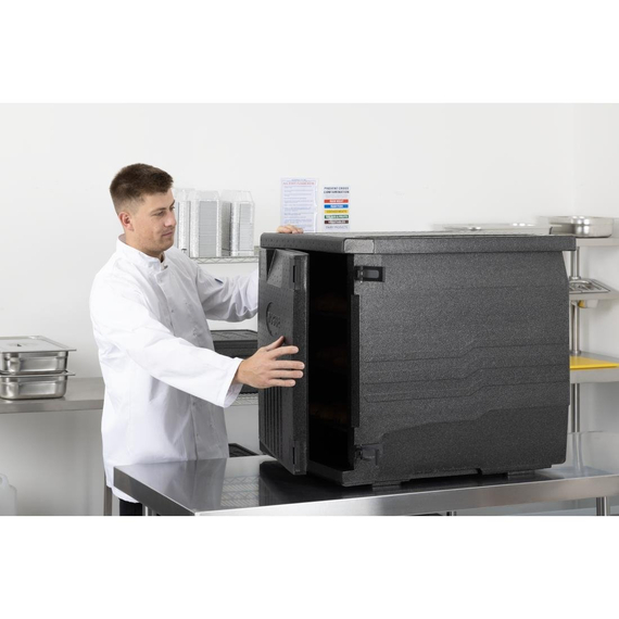 Vogue Isolierte EPP Lebensmitteltransportbox 126Ltr Patisserie Tablett Größe 7 Vogue Isolierte EPP Lebensmitteltransportbox 126Ltr Patisserie Tablett Größe