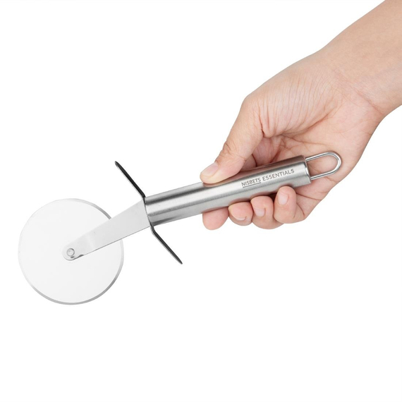 Nisbets Essentials Edelstahl Pizzaschneider 3 Nisbets Essentials Edelstahl Pizzaschneider