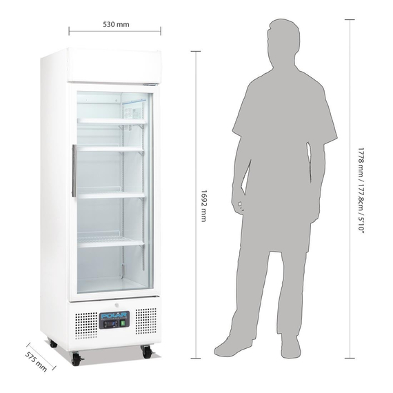 Polar Serie G Displaykühlung 218Ltr 7 Polar Serie G Displaykühlung 218Ltr