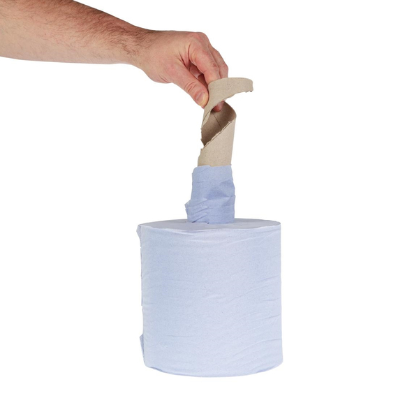 Jantex Handtuchrollen für Innenabrollung blau 1-lagig (6 Stück) 4 Jantex Handtuchrollen für Innenabrollung blau 1-lagig (6 Stück)