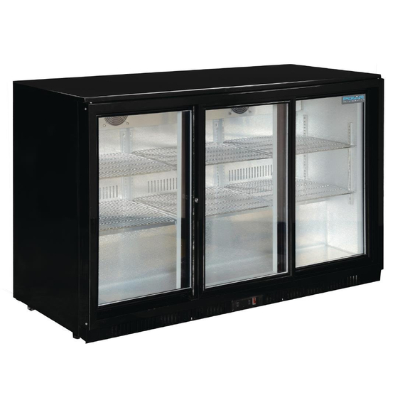 Polar Serie G Barkühlschrank mit 3 Schiebetüren 330L 1 Polar Serie G Barkühlschrank mit 3 Schiebetüren 330L
