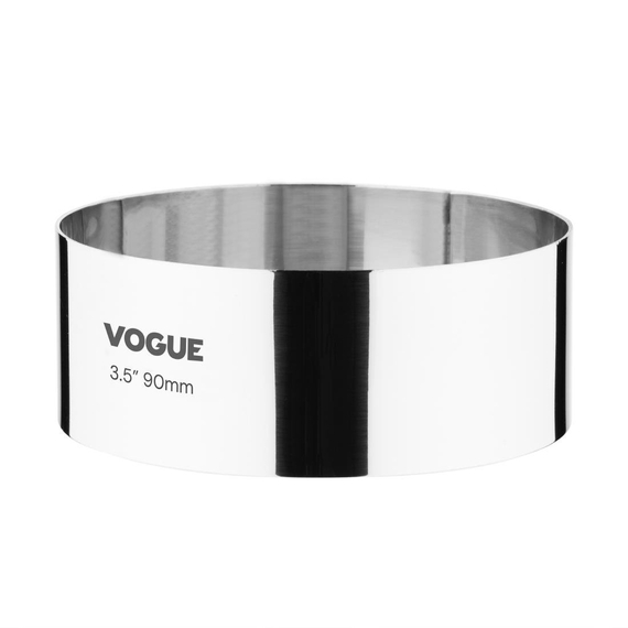 Vogue Moussering Edelstahl 3,5 x 9cm 5 Vogue Moussering Edelstahl 3,5 x 9cm