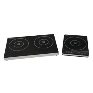 Caterlite Touch Control Doppel-Induktionskochfeld