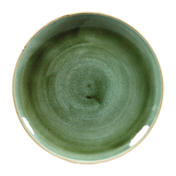Churchill Stonecast, runde Coupe-Teller, Samphire-Grün, 217 mm, (12 Stück) Churchill Stonecast, runde Coupe-Teller, Samphire-Grün, 217 mm, (12 Stück)