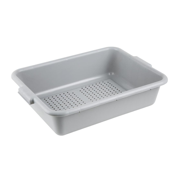 Vogue EDLP Plastic Perforated Storage Box Grey Vogue EDLP Plastic Perforated Storage Box Grey