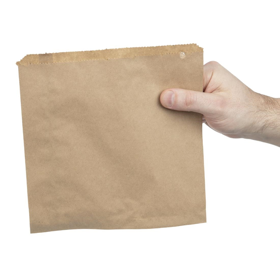 Vegware Kompostierbare Brottüten braun (100 Stück) 3 Vegware Kompostierbare Brottüten braun (100 Stück)