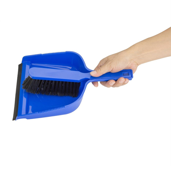 Jantex Kehrschaufel- und Bürstenset - Blau 2 Jantex Kehrschaufel- und Bürstenset - Blau