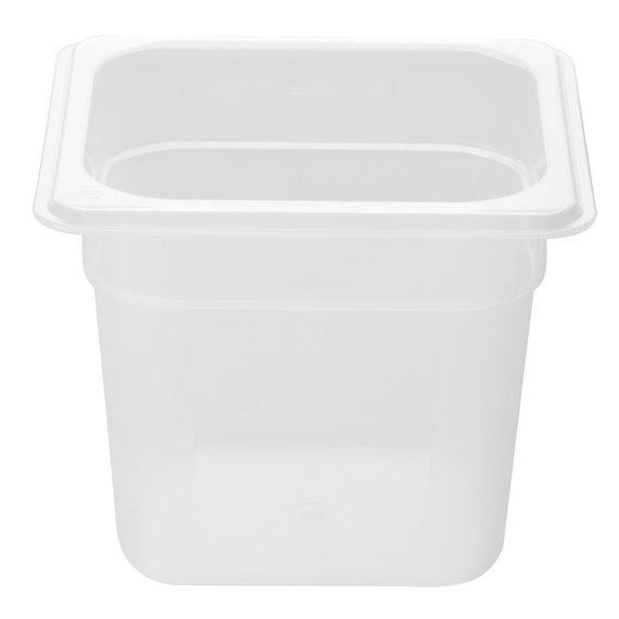 Nisbets Essentials Polypropylen 1/6 Gastronorm Behälter 150mm 1 Nisbets Essentials Polypropylen 1/6 Gastronorm Behälter 150mm