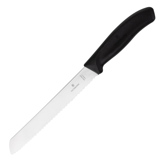 Victorinox Brotmesser 21cm schwarz 1 Victorinox Brotmesser 21cm schwarz