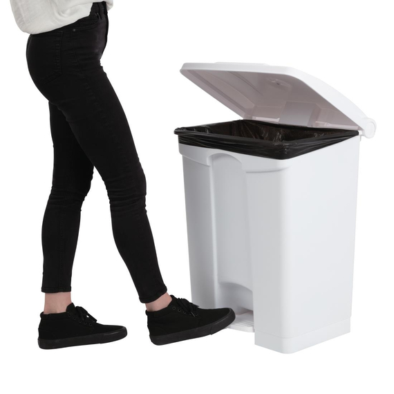 Jantex Küchenpedaleimer weiß 65L 4 Jantex Küchenpedaleimer weiß 65L