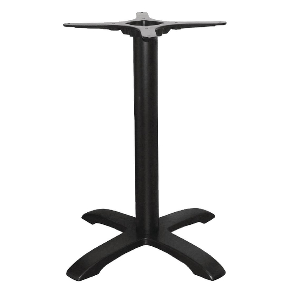 Bolero Tischfuß mit Fußkreuz Gusseisen 72cm hoch 1 Bolero Tischfuß mit Fußkreuz Gusseisen 72cm hoch
