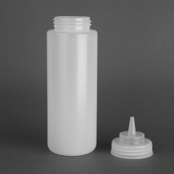 Vogue Quetschflasche extra breit klar 909ml 3 Vogue Quetschflasche extra breit klar 909ml