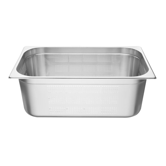 Vogue GN-Behälter Edelstahl 20cm GN1/1 gelocht 2 Vogue GN-Behälter Edelstahl 20cm GN1/1 gelocht