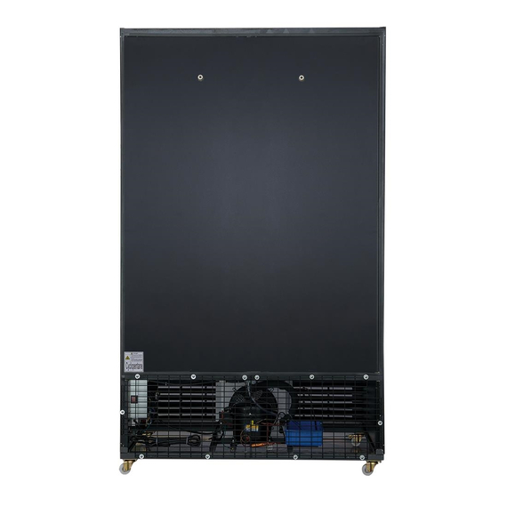 Polar G-Serie Kühlvitrine mit Schwenktür und Leuchtkasten 950Ltr Schwarz 6 Polar G-Serie Kühlvitrine mit Schwenktür und Leuchtkasten 950Ltr Schwarz