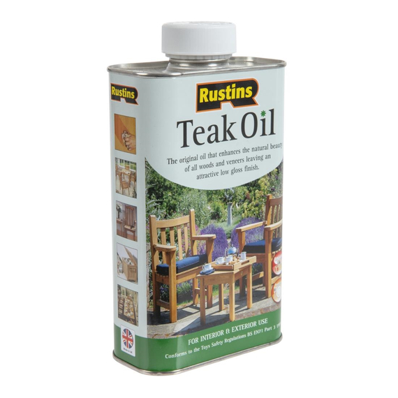 Rustin's Teaköl 1L 1 Rustin's Teaköl 1L