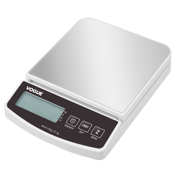 Vogue Elektronische Waage 5kg 1 Vogue Elektronische Waage 5kg