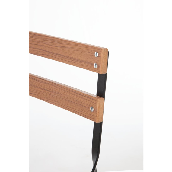 Bolero klappbare Terrassenstühle Holzimitat (2 Stück) 8 Bolero klappbare Terrassenstühle Holzimitat (2 Stück)